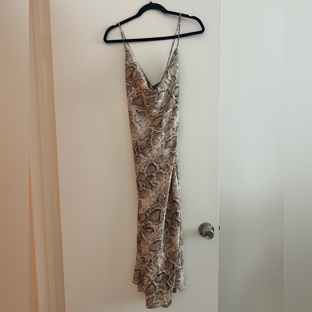 Large LOVESTITCH Snakeskin Dress